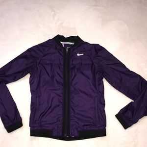 Purple Nike Zip Up